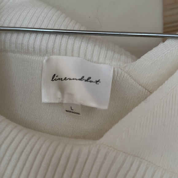 Revolve Line and Dot Off shoulder sweater - Picture 2 of 2